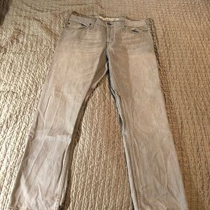 Men’s grey jeans